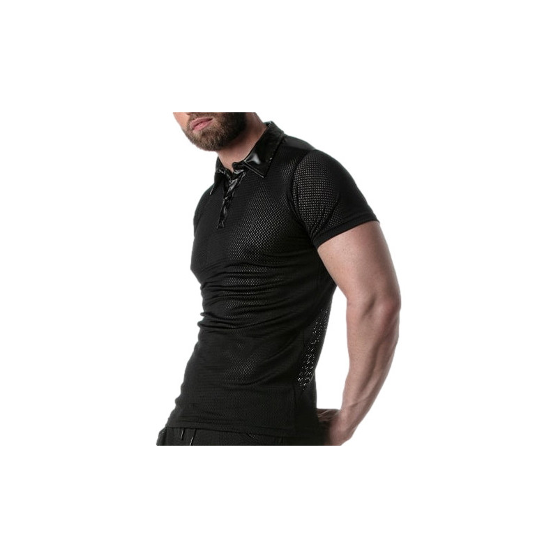 LEADER Polo Brut Noir